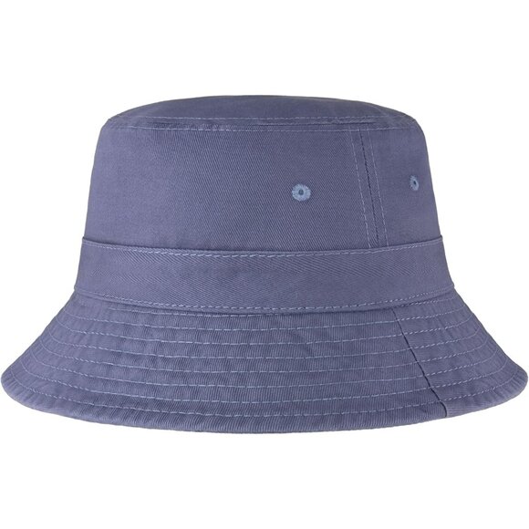 EVERYDAY Cotton Style Bucket Hat Unisex Trendy - Blueberry